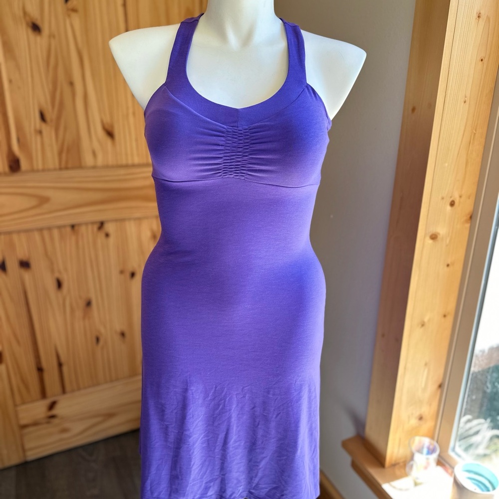 Purple Sleeveless Dress